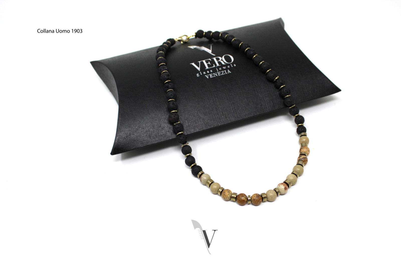Collana Uomo mod.1903 Vaccari Perle